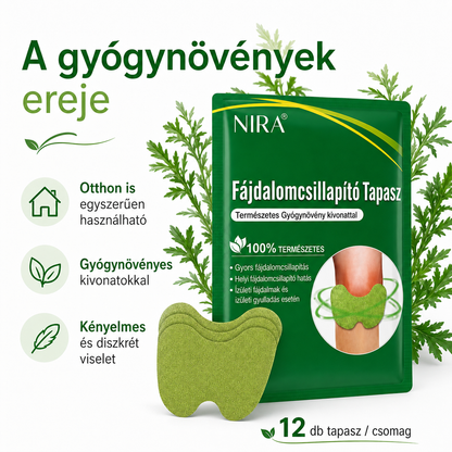 NIRA Gyógynövényes Fájdalomcsillapító Tapasz