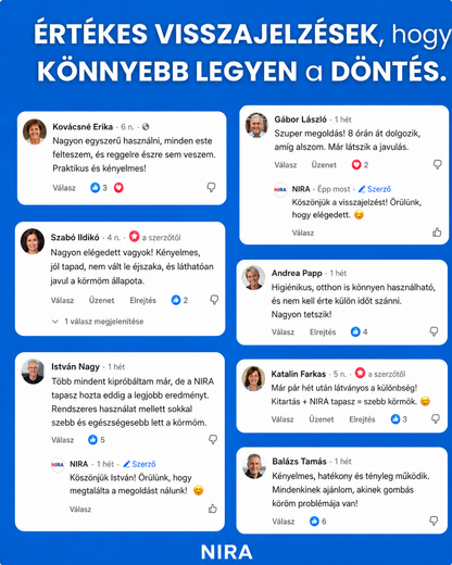 NIRA Éjszakai Tapasz Gombás Körömre (Természetes megoldás körömgombára)