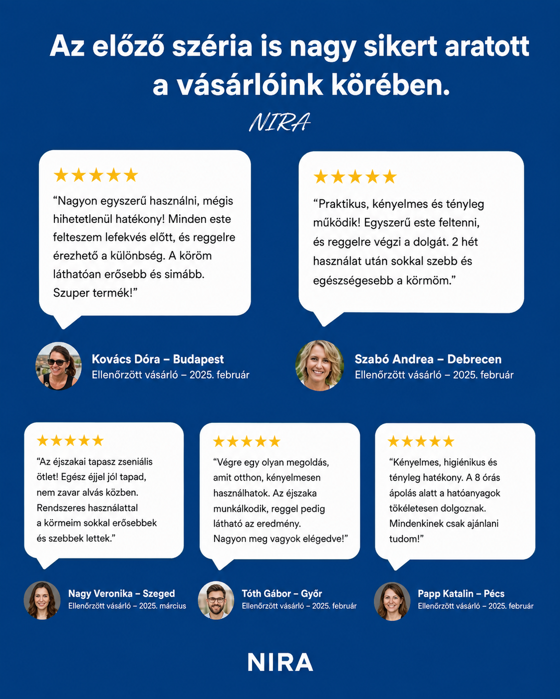 NIRA Éjszakai Tapasz Gombás Körömre (Természetes megoldás körömgombára)